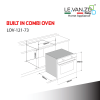 BUILT IN COMBI OVEN - LOV-121-73 - Image 3