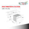 BUILT IN MICROWAVE OVEN - LMO-110-25SL - Image 2
