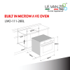 BUILT IN MICROWAVE OVEN - LMO-111-28BL - Image 2