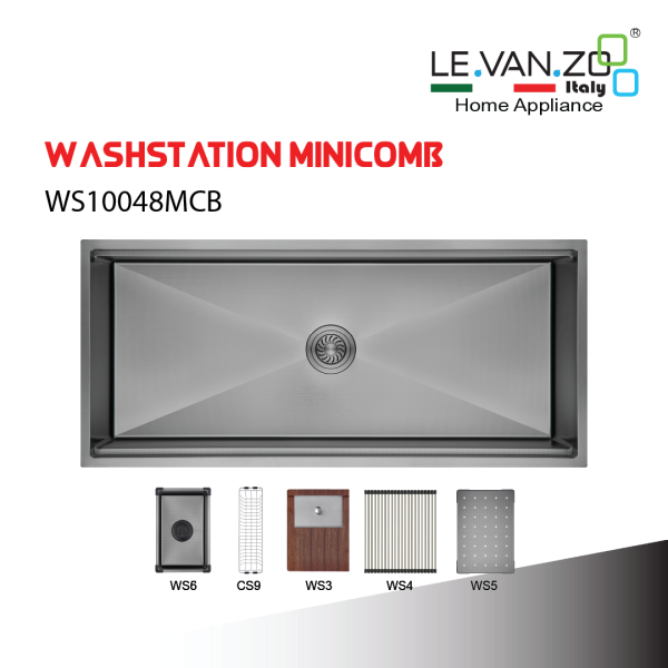 WASHSTATION MINICOMB – WS10048MCB