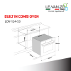 BUILT IN COMBI OVEN - LOV-124-53 - Image 3