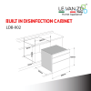 BUILT IN DISINFECTION CABINET - Image 2